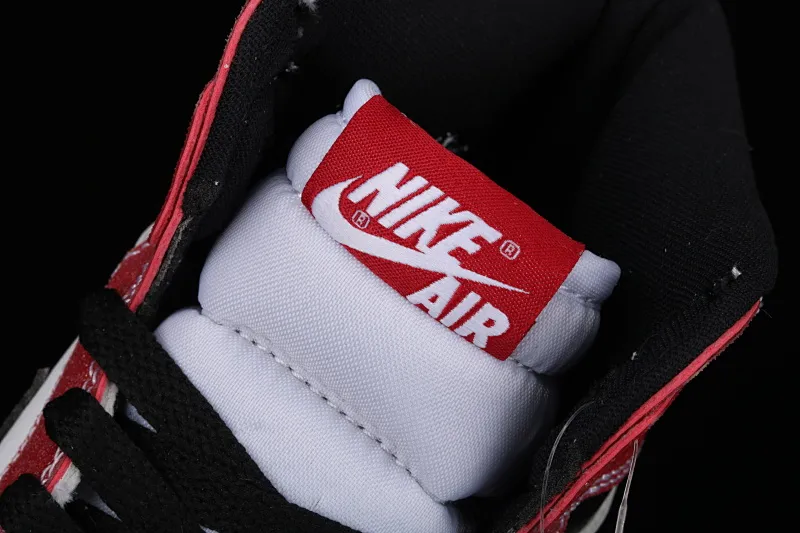 All categories Air Jordan Jordan series basketball shoes Air Jordan 1 High X version Air Jordan 1 High OG Pro "Total Orange" AJ1 Joe 13M blue and white stitching high-top basketball shoes DC6515-100